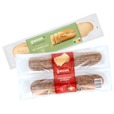 g'woon pistolets of stokbrood